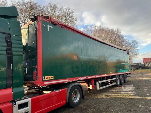 Semi-remorque à plancher roulant LEGRAS SR3M / Hydraulik Hecktür