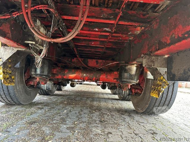 Semi-remorque à plancher roulant LEGRAS SR3M / Hydraulik Hecktür