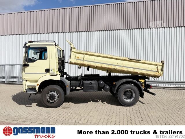 Billenő teherautó MAN TGM 18.340 4x4 BB AHK-Öl