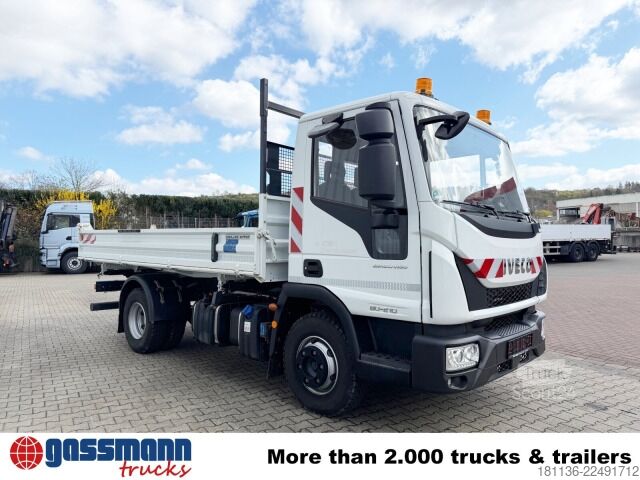 Billenőplatós furgon Iveco ML80E21 4x2, 2x AHK, mehrfach vorhanden!
