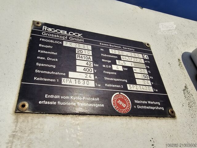 Tovornjak s hladilnim zabojnikom VOLVO FM330 6x2 FRIGOBLOCK Multizone Lenk u. L