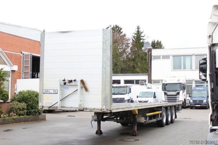 Open oplegger SCHMITZ Liftachse   Rungentaschen   Zurrösen   3 Stück!