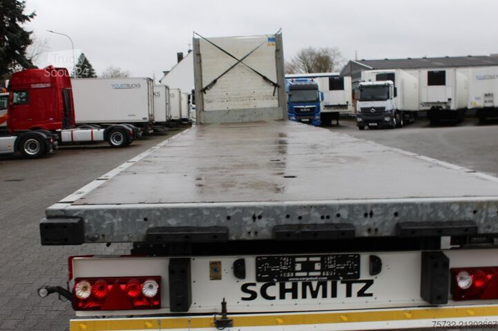 Open oplegger SCHMITZ Liftachse   Rungentaschen   Zurrösen   3 Stück!