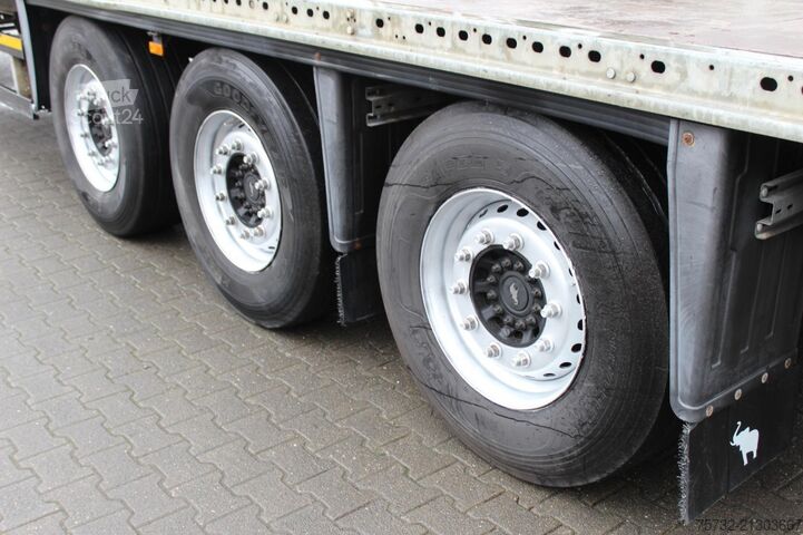 Open oplegger SCHMITZ Liftachse   Rungentaschen   Zurrösen   3 Stück!