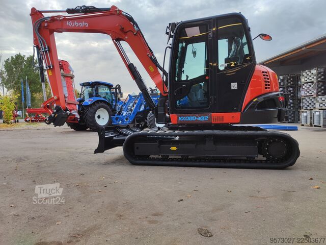Mini-pelle Kubota KX 080-4MGL