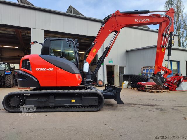 Mini-pelle Kubota KX 080-4MGL