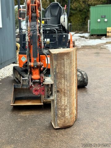 Mini bager HITACHI ZX17 U-5 Y, Powertilt, 3 Löffel