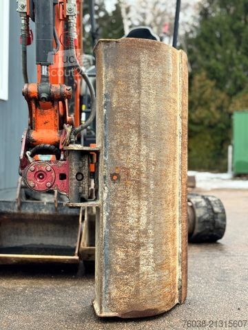 Mini bager HITACHI ZX17 U-5 Y, Powertilt, 3 Löffel