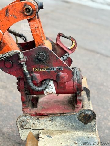 Mini bager HITACHI ZX17 U-5 Y, Powertilt, 3 Löffel