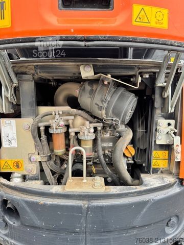 Mini bager HITACHI ZX17 U-5 Y, Powertilt, 3 Löffel