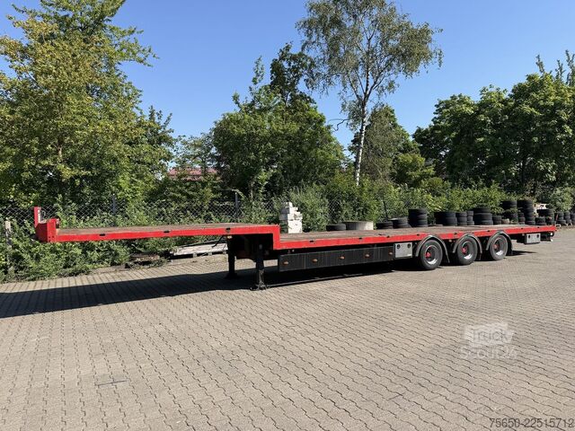 Nízkopodlažný náves  3 Achs  3 Achs Satteltieflader
