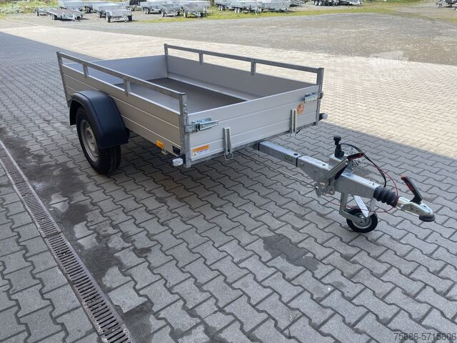 Remolque de turismos Saris Tieflader Alu Einachser MP 255 133 1350