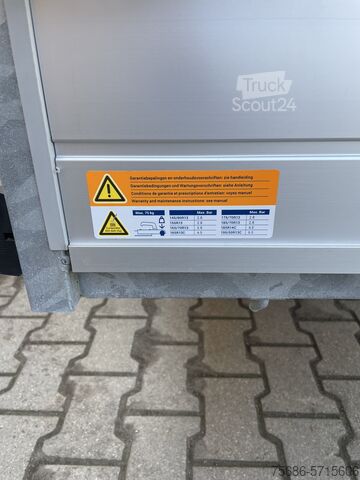 Remolque de turismos Saris Tieflader Alu Einachser MP 255 133 1350