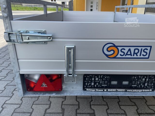 Remolque de turismos Saris Tieflader Alu Einachser MP 255 133 1350