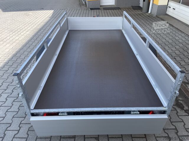 Remolque de turismos Saris Tieflader Alu Einachser MP 255 133 1350