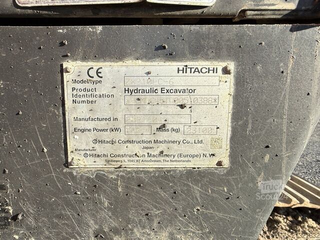 Escavatore cingolato Hitachi ZX210LC-6 KOPARKA GĄSIENNICOWA