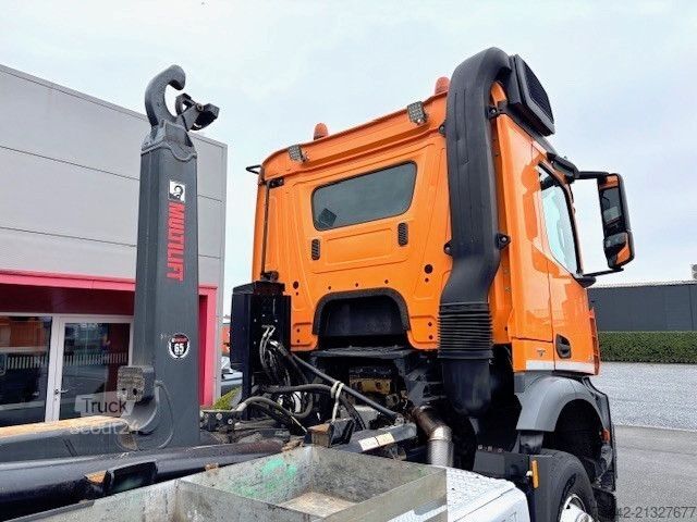 Camion benne à bras amovible MERCEDES-BENZ AROCS 2636L-6X4-3M60 RADSTAND-KFZ BRIEF-253TKM!!
