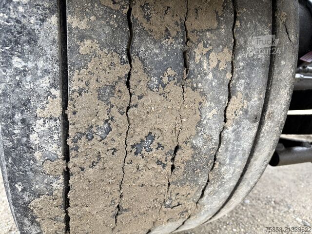 Reboque de chassis intercambiável Krone Lafette Breitreifen 445 + langer Hub