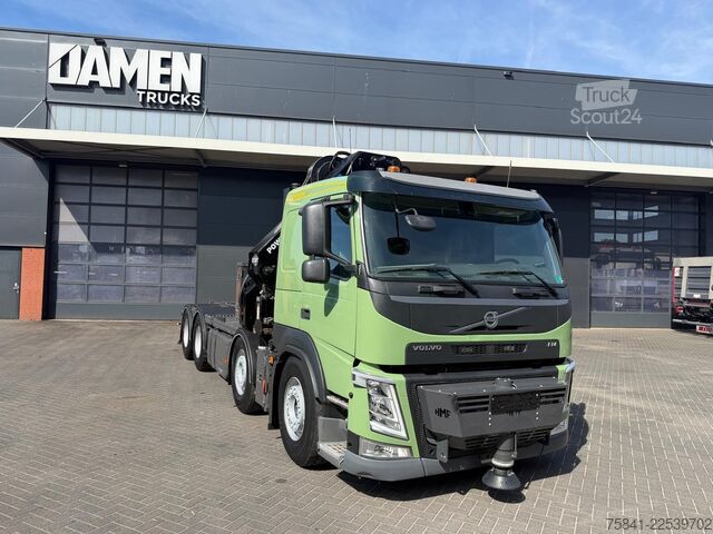 Автокран Volvo FM 420 FM 420 8x4 HMF 5020 K8 + Joab Haakarm co...