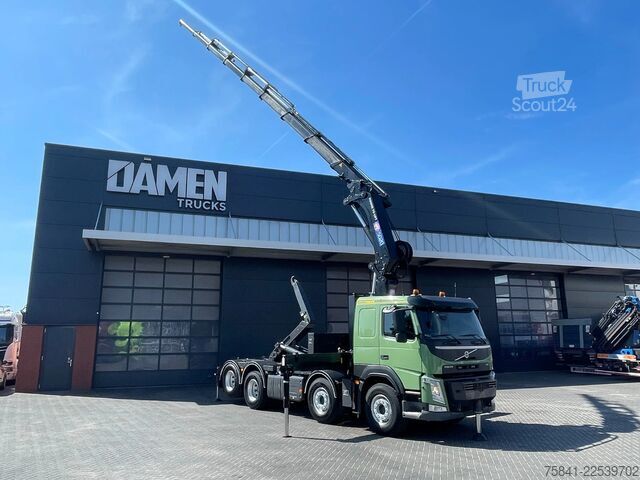 Žeriavové vozidlo Volvo FM 420 FM 420 8x4 HMF 5020 K8 + Joab Haakarm co...