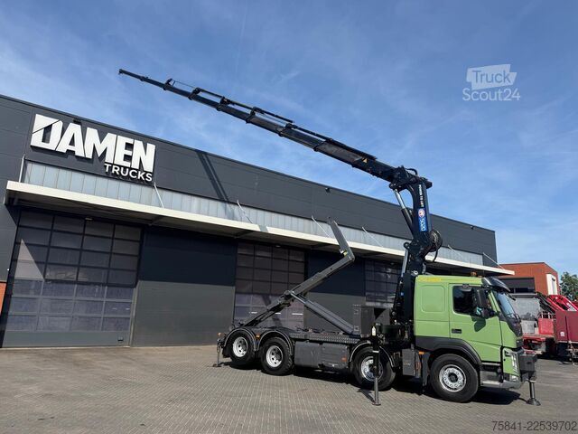 Žeriavové vozidlo Volvo FM 420 FM 420 8x4 HMF 5020 K8 + Joab Haakarm co...