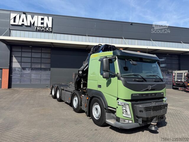 Žeriavové vozidlo Volvo FM 420 FM 420 8x4 HMF 5020 K8 + Joab Haakarm co...
