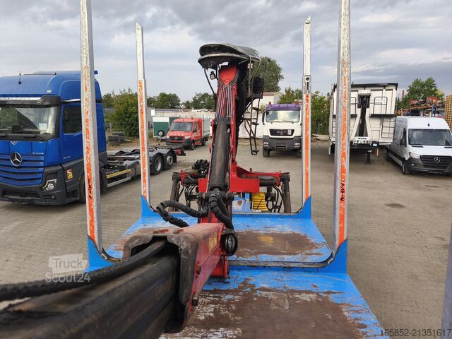 Furgone per trasporto legname MAN TGX 26.500 Holz-LKW Euro6 6x4 Holztransporter m...