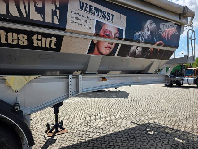 Tippsemitrailer MEIERLING MSK24 | Liftachse / 5.380 kg nur !!