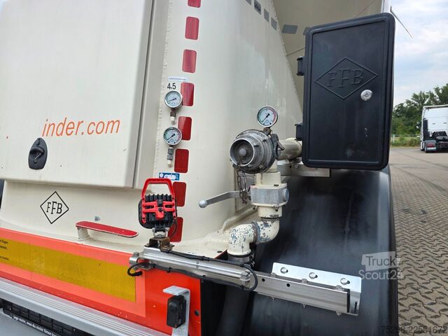 Naczepa silos FELDBINDER EUT 40.3 | Alu-Felgen | 40.000 l