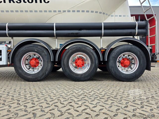 Naczepa silos FELDBINDER EUT 40.3 | Alu-Felgen | 40.000 l