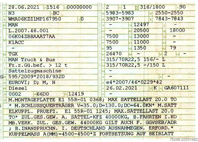 Standardowy ciągnik siodłowy MERCEDES-BENZ Actros 1846 | 6E | Retarder | PTO | Kompressor