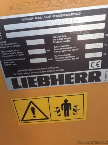 Hjullastare LIEBHERR l 538 kein 524 542 546 sehr schöne Maschine