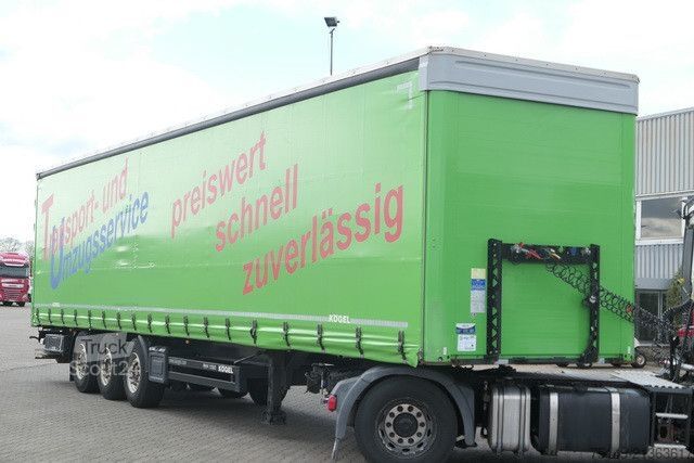 Open semitrailer with tarp KÖGEL S24-1, Edscha, LBW, Luft-Lift, Schiebeplane, TOP