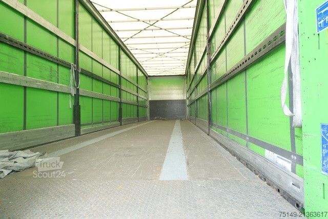 Open semitrailer with tarp KÖGEL S24-1, Edscha, LBW, Luft-Lift, Schiebeplane, TOP