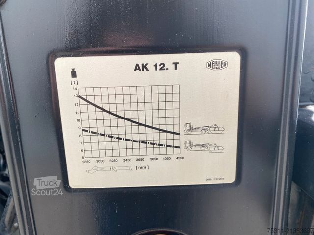 Camion benne SCANIA G 370| CG 17N*NewGen*MEILLER AK 12.T*Funk*Kamera