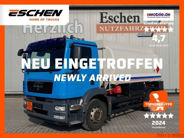 Tankbil MAN TGM 18.290 | ROHR A3*14.230ltr.*Oben/Unten*AHK