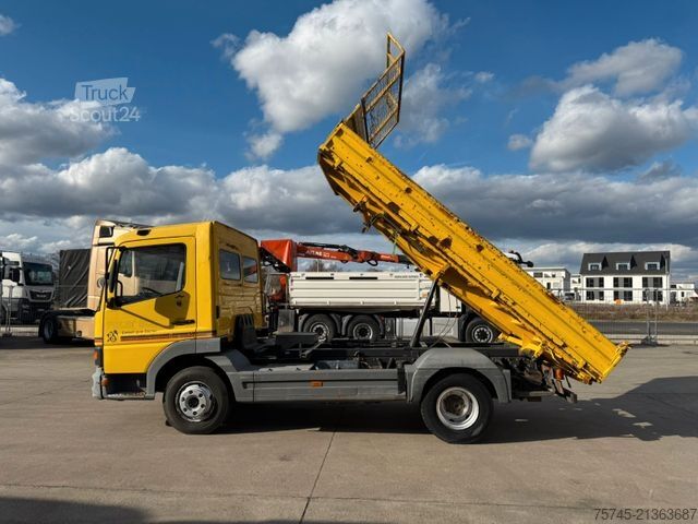 Driezijdige kipper bestelwagen MERCEDES-BENZ ATEGO 815 * MEILLER KIPPER * WENIG KM * 1. HAND