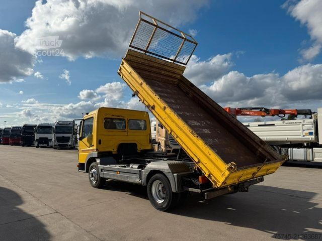 Driezijdige kipper bestelwagen MERCEDES-BENZ ATEGO 815 * MEILLER KIPPER * WENIG KM * 1. HAND