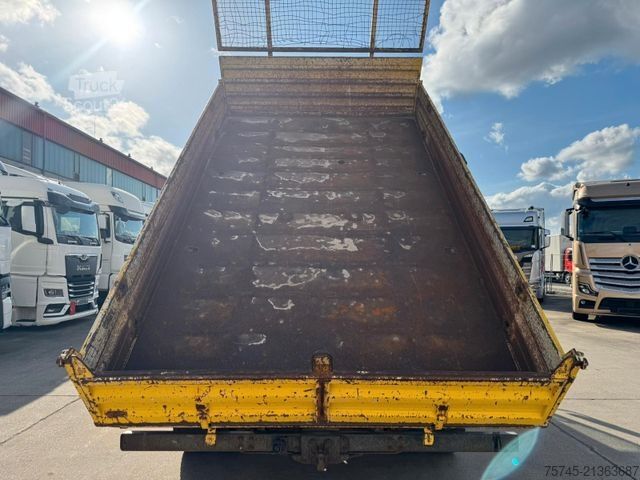 Driezijdige kipper bestelwagen MERCEDES-BENZ ATEGO 815 * MEILLER KIPPER * WENIG KM * 1. HAND