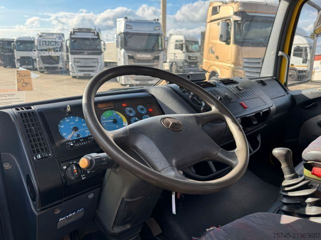 Driezijdige kipper bestelwagen MERCEDES-BENZ ATEGO 815 * MEILLER KIPPER * WENIG KM *  1. HAND