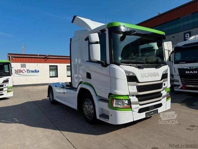 Cap tractor standard SCANIA P 450 * RETARDER * FLACHDACH * STANDHEIZUNG *3 X