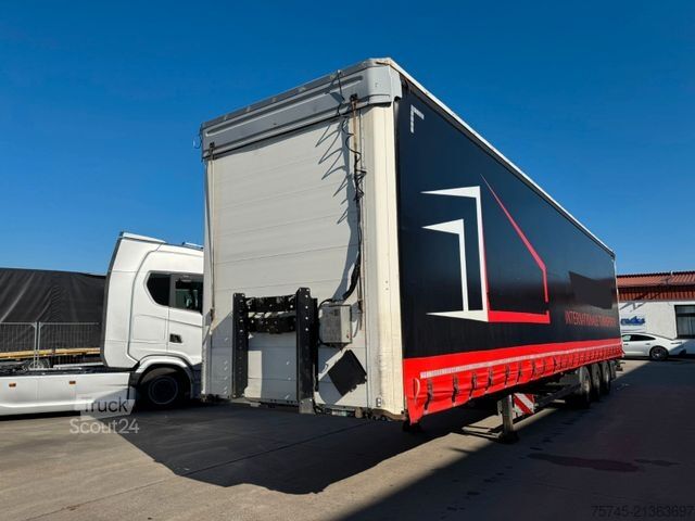 Åben sættevogn med presenning KÖGEL S24-1 *  * SAF-ACHSEN * VOLUMEN *ÜBERBREITE