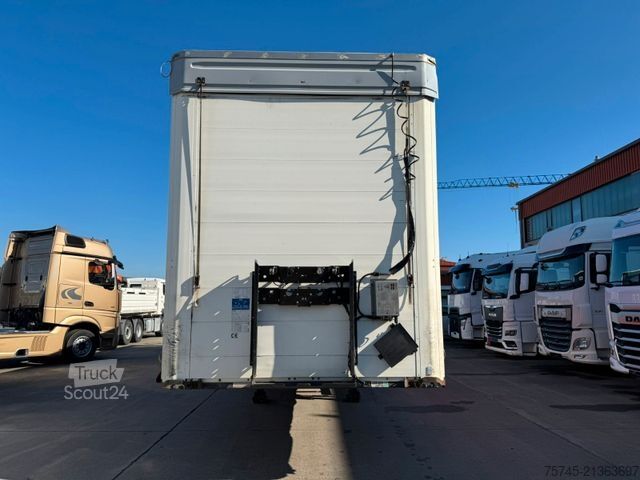 Åben sættevogn med presenning KÖGEL S24-1 *  * SAF-ACHSEN * VOLUMEN *ÜBERBREITE