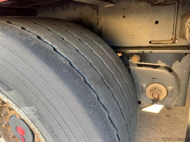 Åben sættevogn med presenning KÖGEL S24-1 *  * SAF-ACHSEN * VOLUMEN *ÜBERBREITE