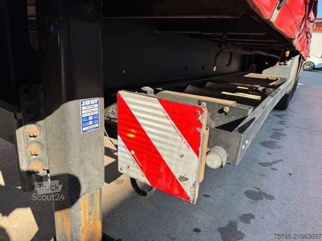 Åben sættevogn med presenning KÖGEL S24-1 *  * SAF-ACHSEN * VOLUMEN *ÜBERBREITE