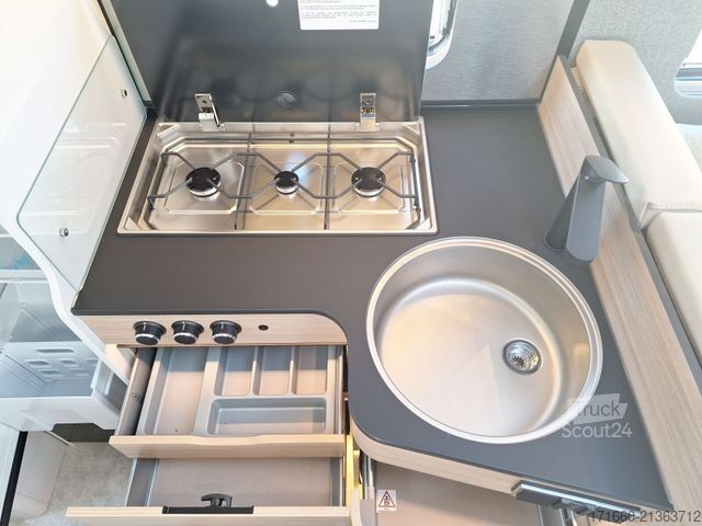 Полуинтегрированный автодом HYMER/ERIBA B-Klasse MC T 600 ALDE, AUTARKIE, TV, GFK