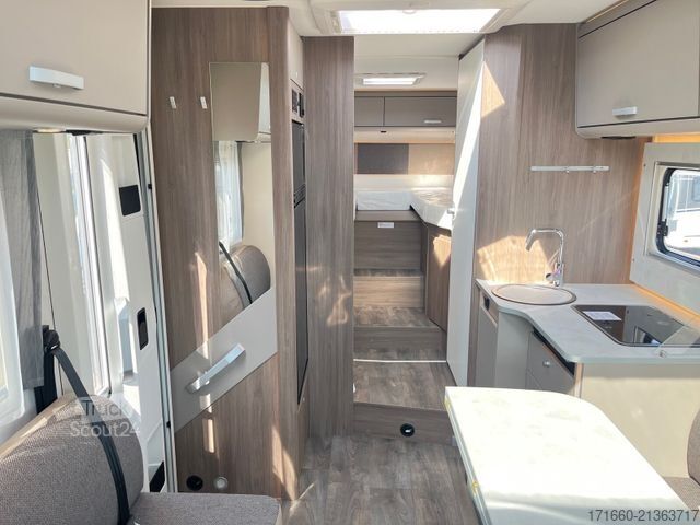 Félintegrált lakóautó CARADO pro+ T 457 AUTOMATIK, SAT+TV, SAFETY, ßBOD.