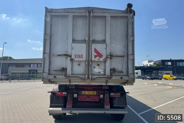 Ribaltabile Stas SA345K / 50m3 / 10T axle / Steering axle / Lift...