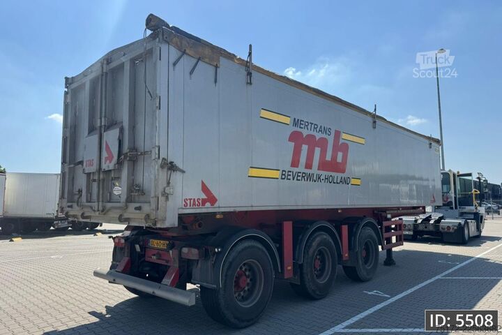 Ribaltabile Stas SA345K / 50m3 / 10T axle / Steering axle / Lift...