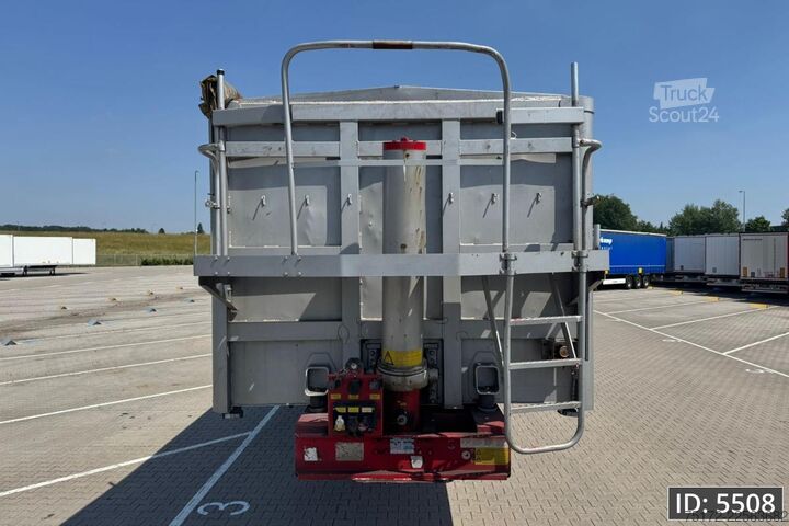 Ribaltabile Stas SA345K / 50m3 / 10T axle / Steering axle / Lift...